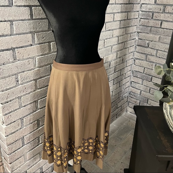 Alfani Womens Pleated Sequins Skirt - Picture 4 of 8